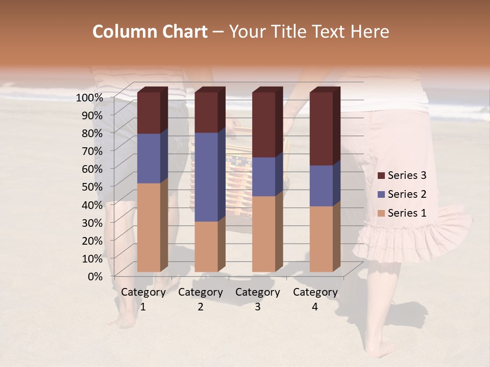 Water Senior Sunrise PowerPoint Template