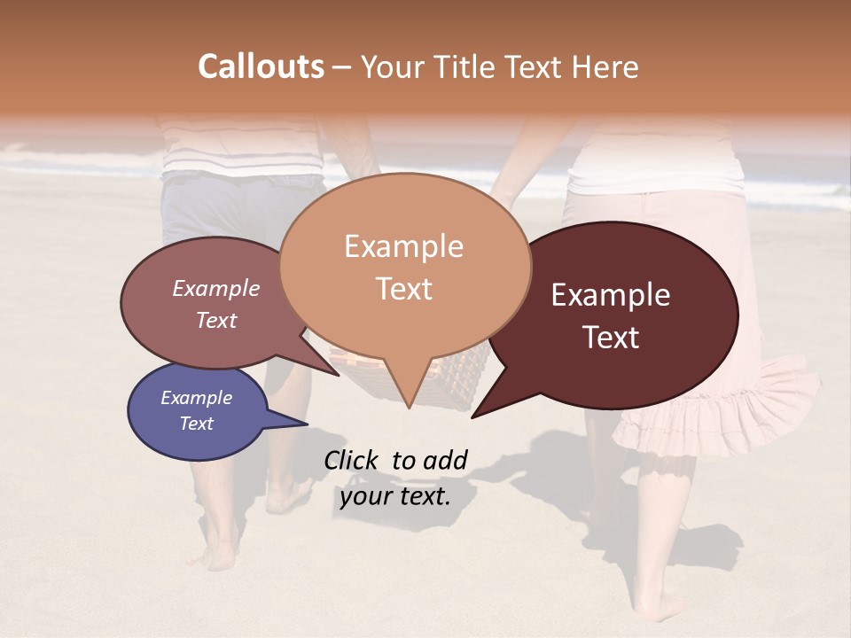 Water Senior Sunrise PowerPoint Template