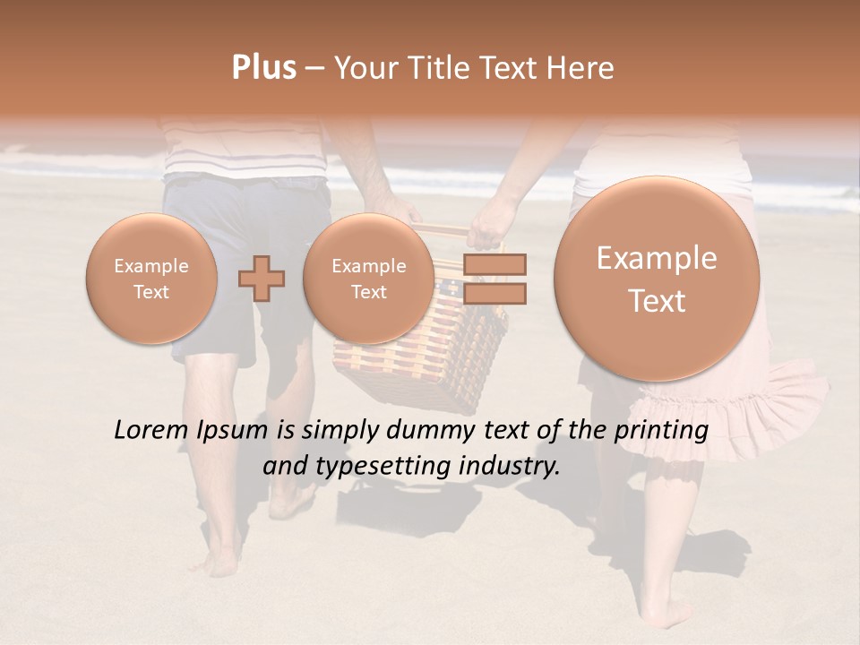 Water Senior Sunrise PowerPoint Template