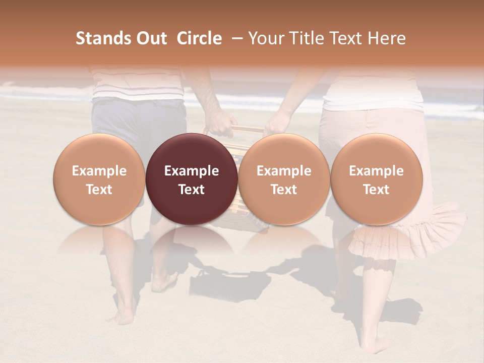 Water Senior Sunrise PowerPoint Template