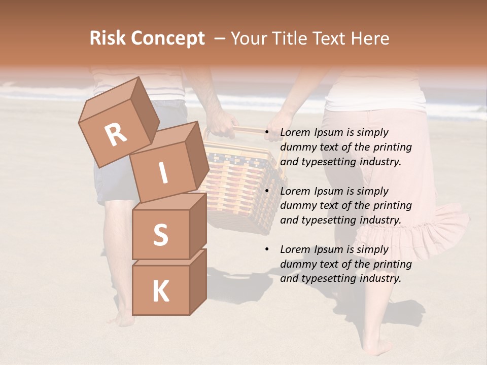 Water Senior Sunrise PowerPoint Template