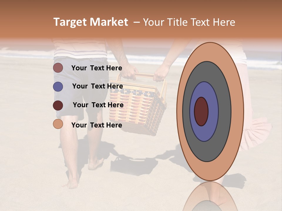 Water Senior Sunrise PowerPoint Template