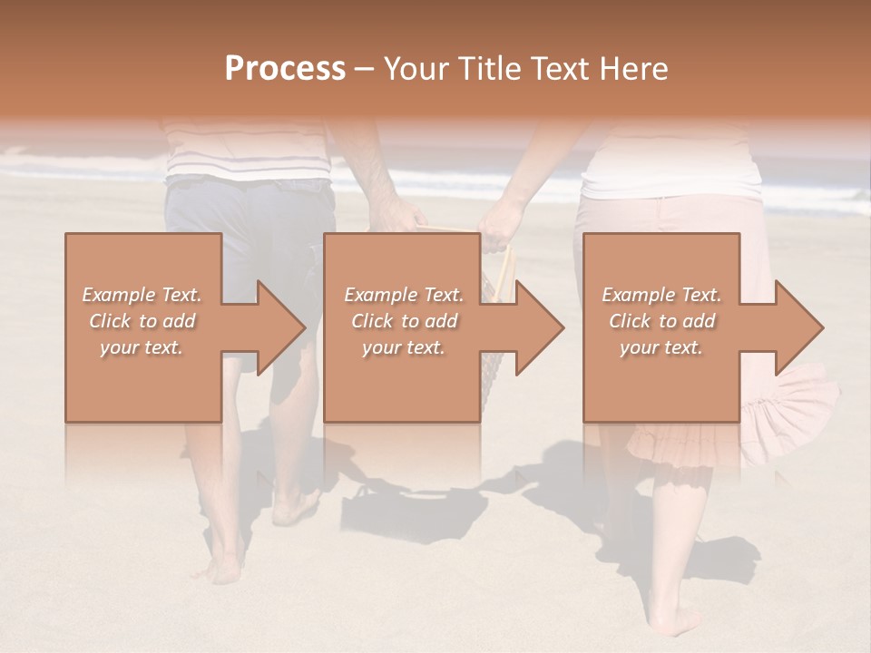 Water Senior Sunrise PowerPoint Template