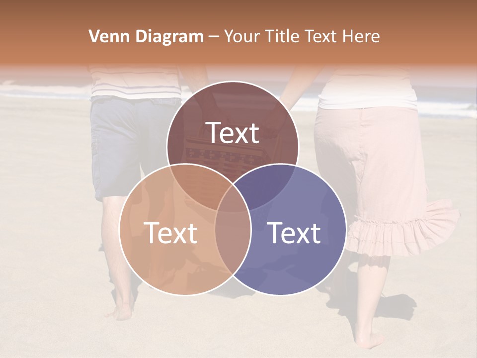 Water Senior Sunrise PowerPoint Template