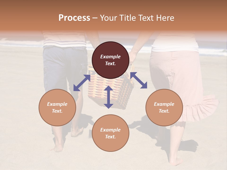 Water Senior Sunrise PowerPoint Template