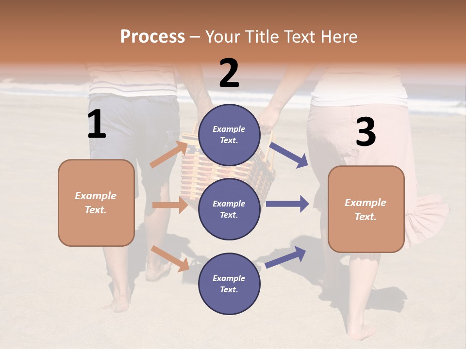 Water Senior Sunrise PowerPoint Template