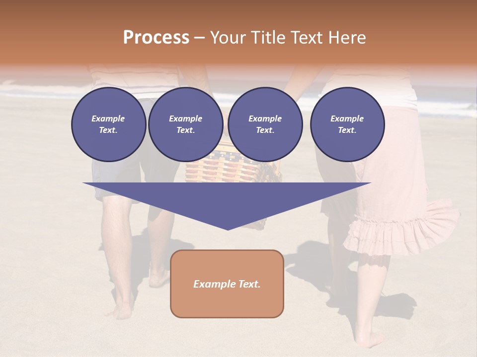 Water Senior Sunrise PowerPoint Template