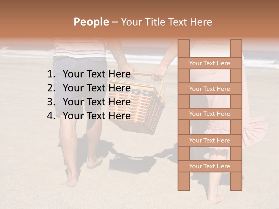 Water Senior Sunrise PowerPoint Template