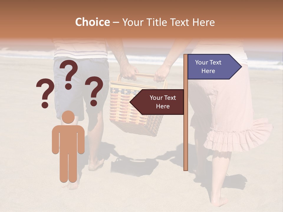 Water Senior Sunrise PowerPoint Template