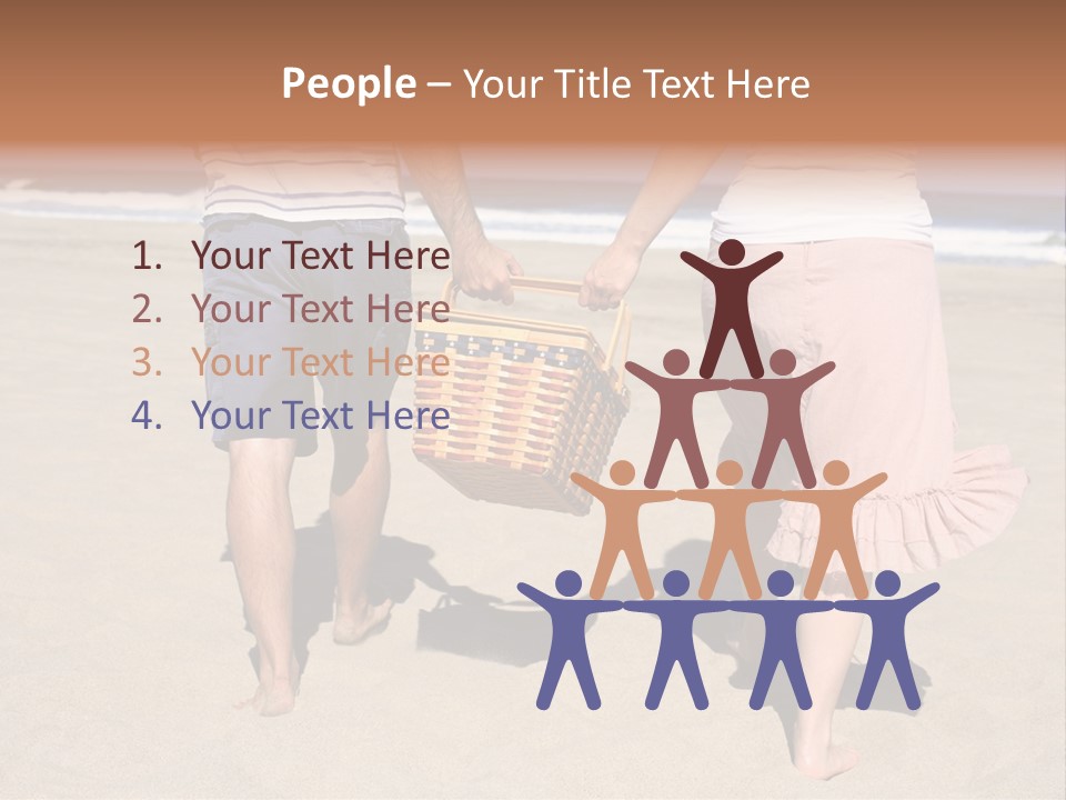 Water Senior Sunrise PowerPoint Template