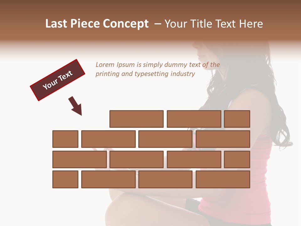 Pensioner Sand Single PowerPoint Template