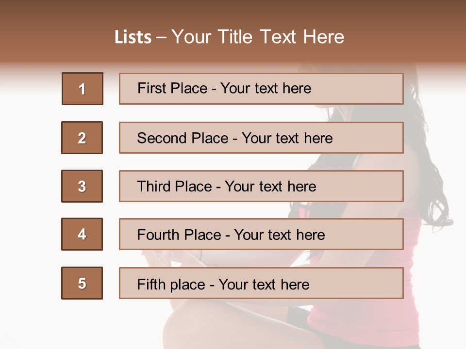 Pensioner Sand Single PowerPoint Template