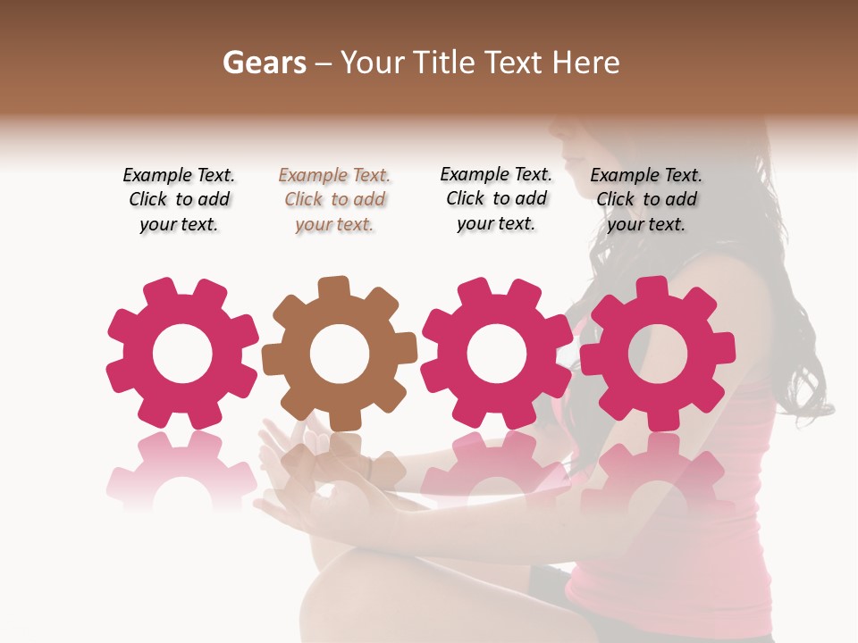 Pensioner Sand Single PowerPoint Template