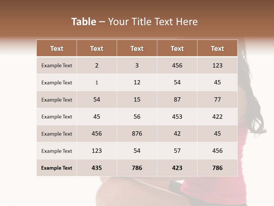Pensioner Sand Single PowerPoint Template