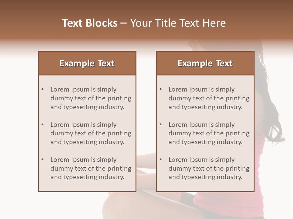 Pensioner Sand Single PowerPoint Template
