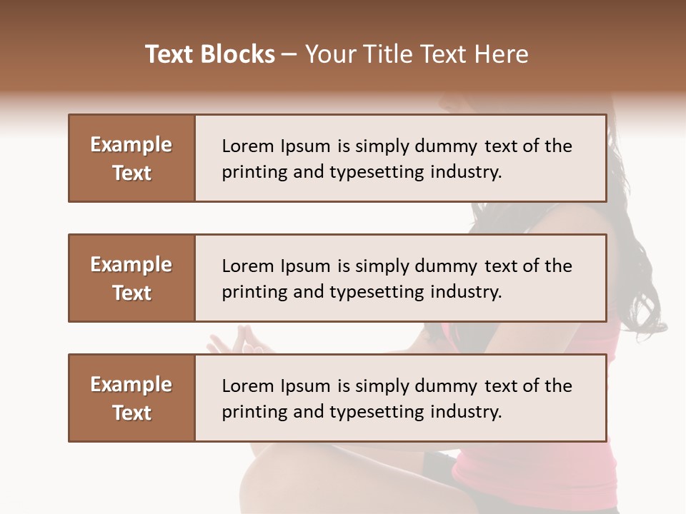 Pensioner Sand Single PowerPoint Template