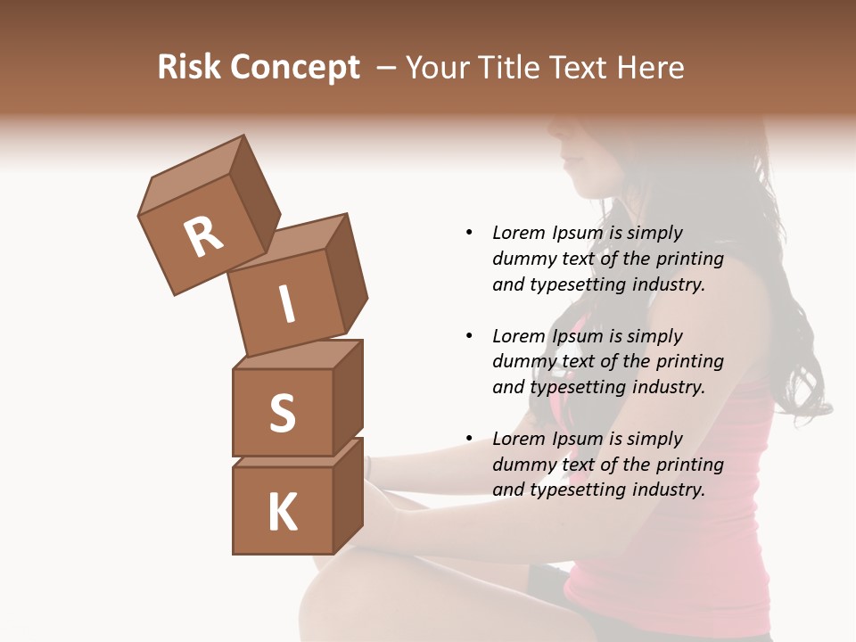 Pensioner Sand Single PowerPoint Template