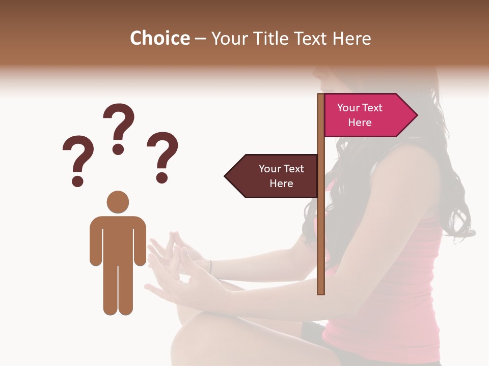 Pensioner Sand Single PowerPoint Template