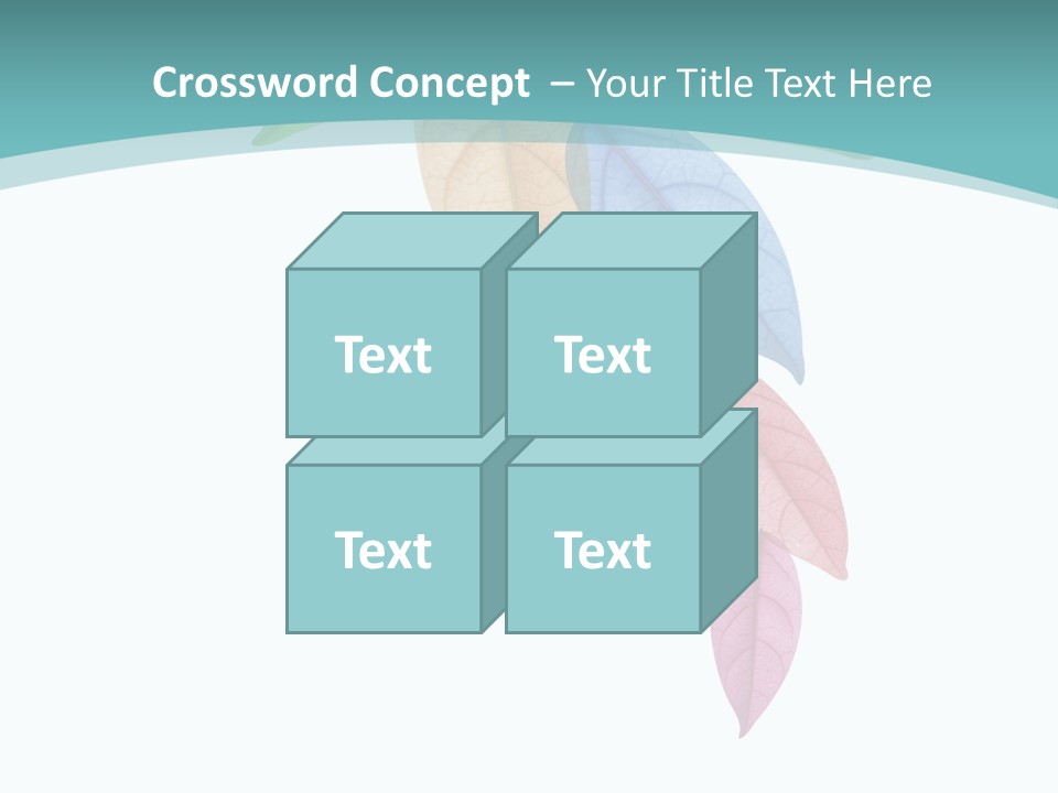 Woman Beach Calm PowerPoint Template