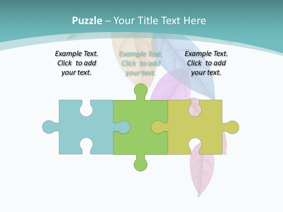 Woman Beach Calm PowerPoint Template