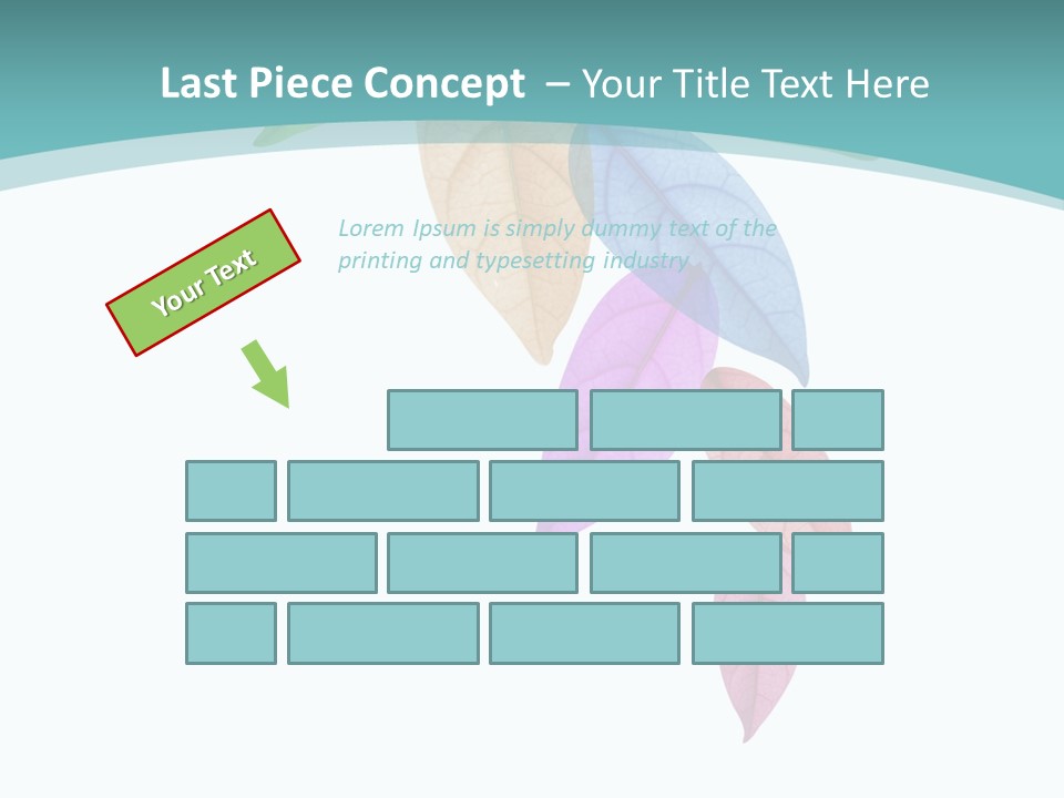 Woman Beach Calm PowerPoint Template