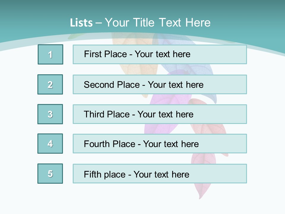 Woman Beach Calm PowerPoint Template