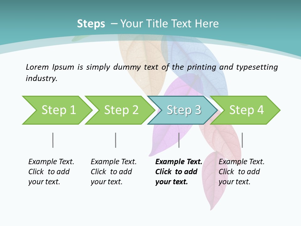 Woman Beach Calm PowerPoint Template