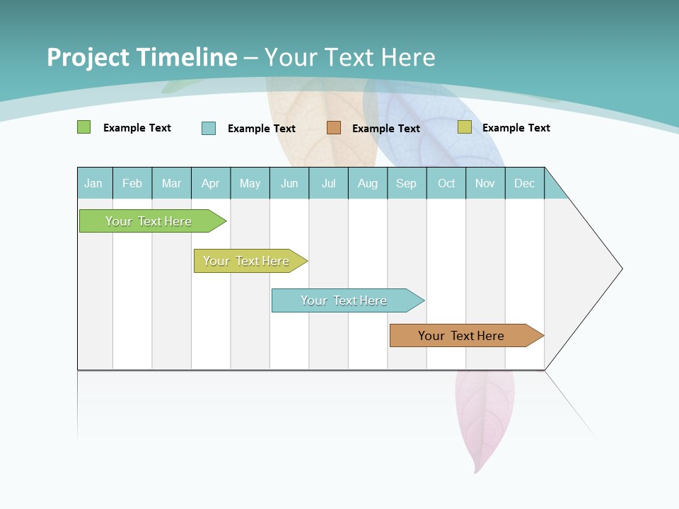 Woman Beach Calm PowerPoint Template