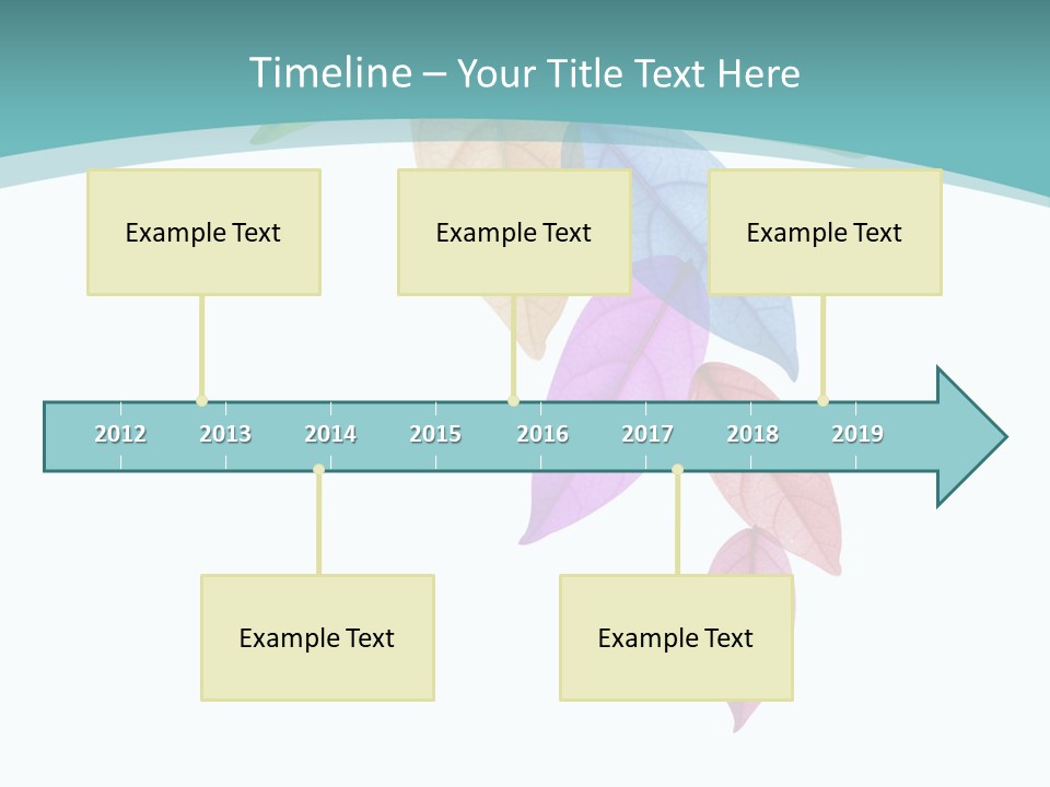 Woman Beach Calm PowerPoint Template