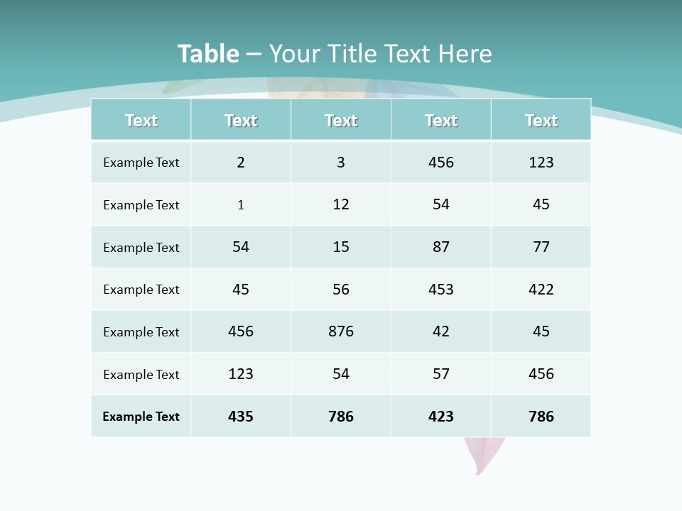 Woman Beach Calm PowerPoint Template