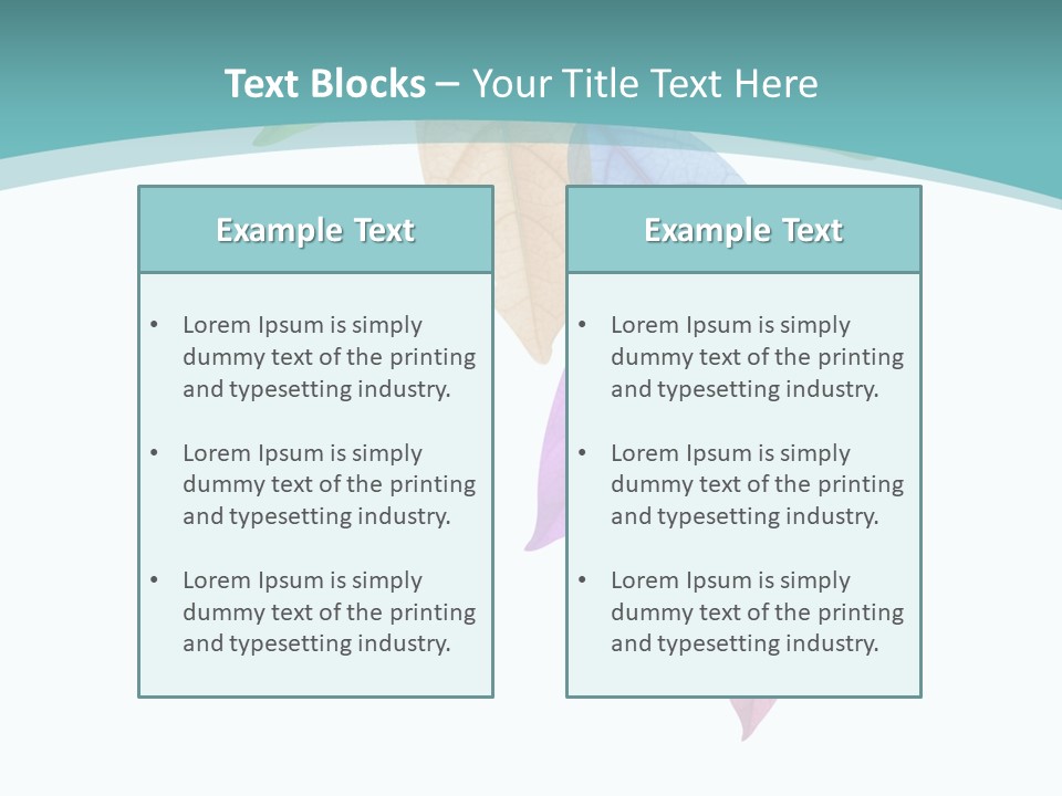 Woman Beach Calm PowerPoint Template
