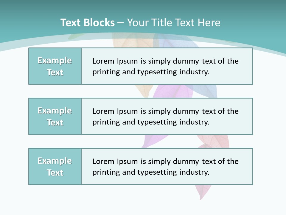 Woman Beach Calm PowerPoint Template