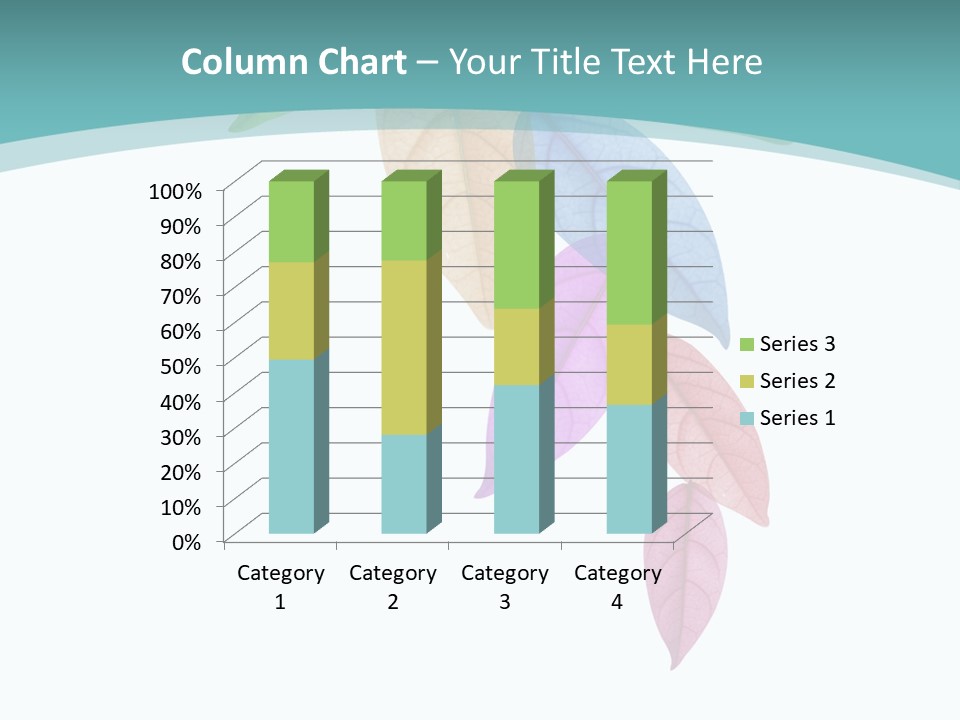 Woman Beach Calm PowerPoint Template