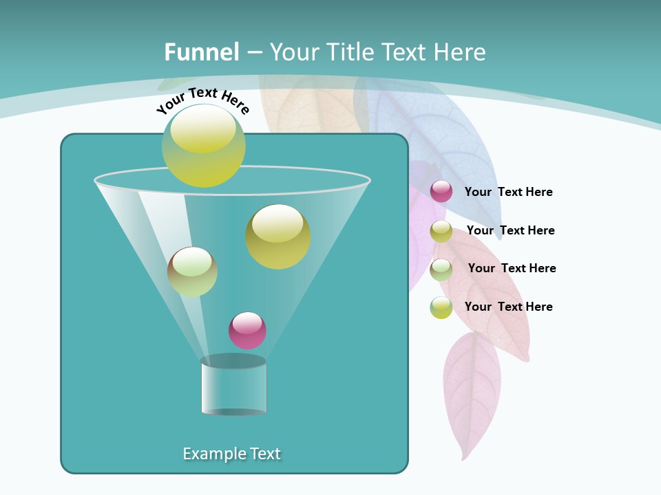 Woman Beach Calm PowerPoint Template