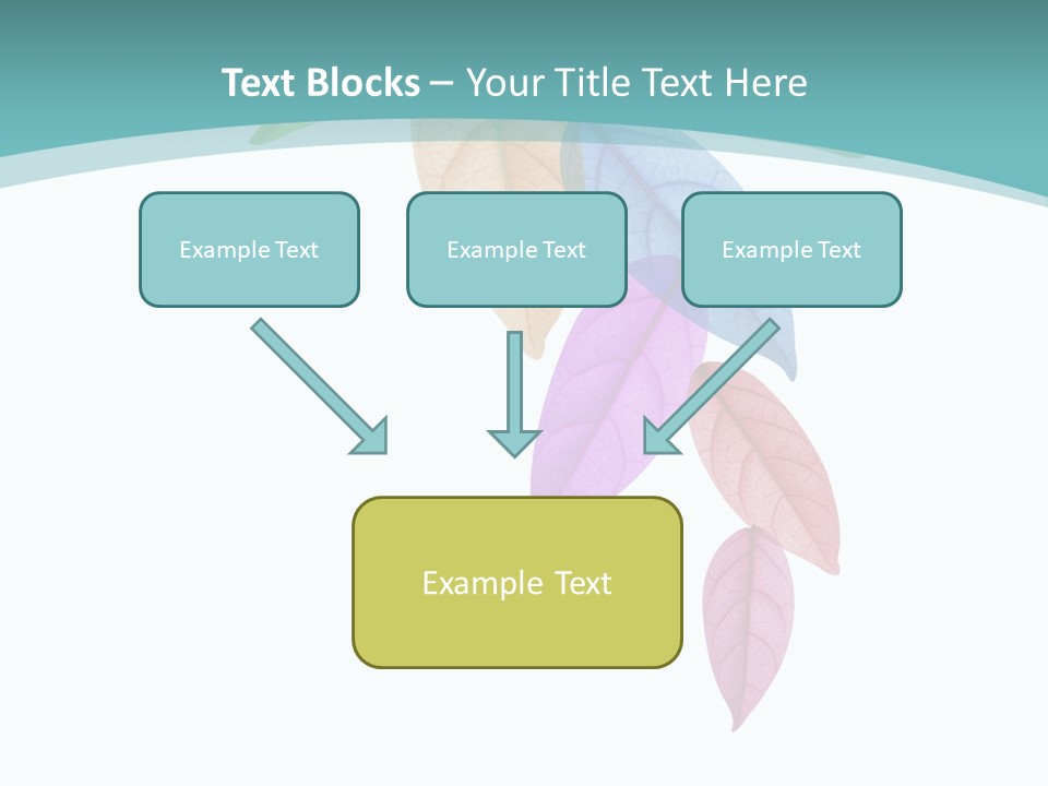 Woman Beach Calm PowerPoint Template