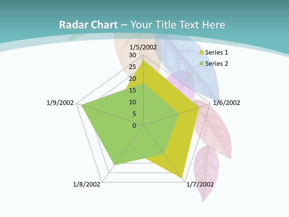 Woman Beach Calm PowerPoint Template
