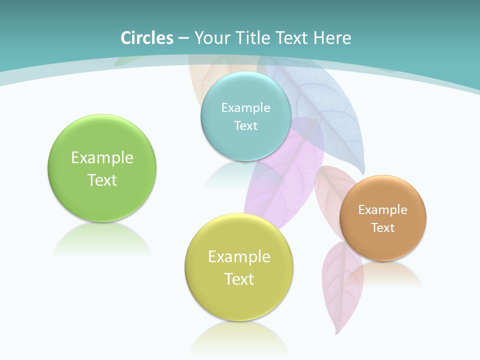 Woman Beach Calm PowerPoint Template