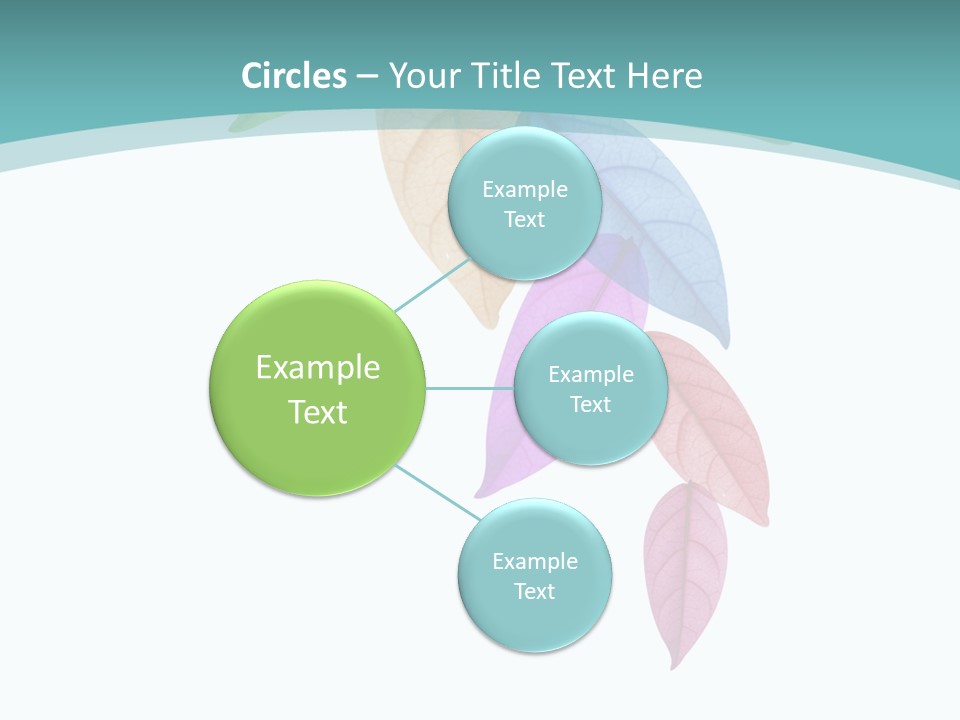 Woman Beach Calm PowerPoint Template