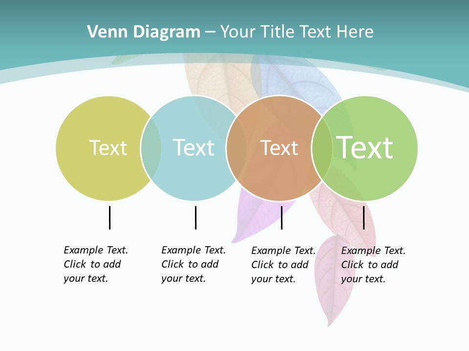 Woman Beach Calm PowerPoint Template