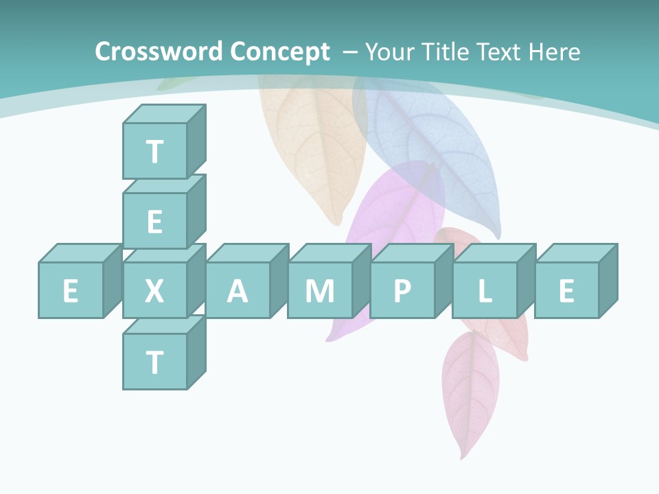 Woman Beach Calm PowerPoint Template