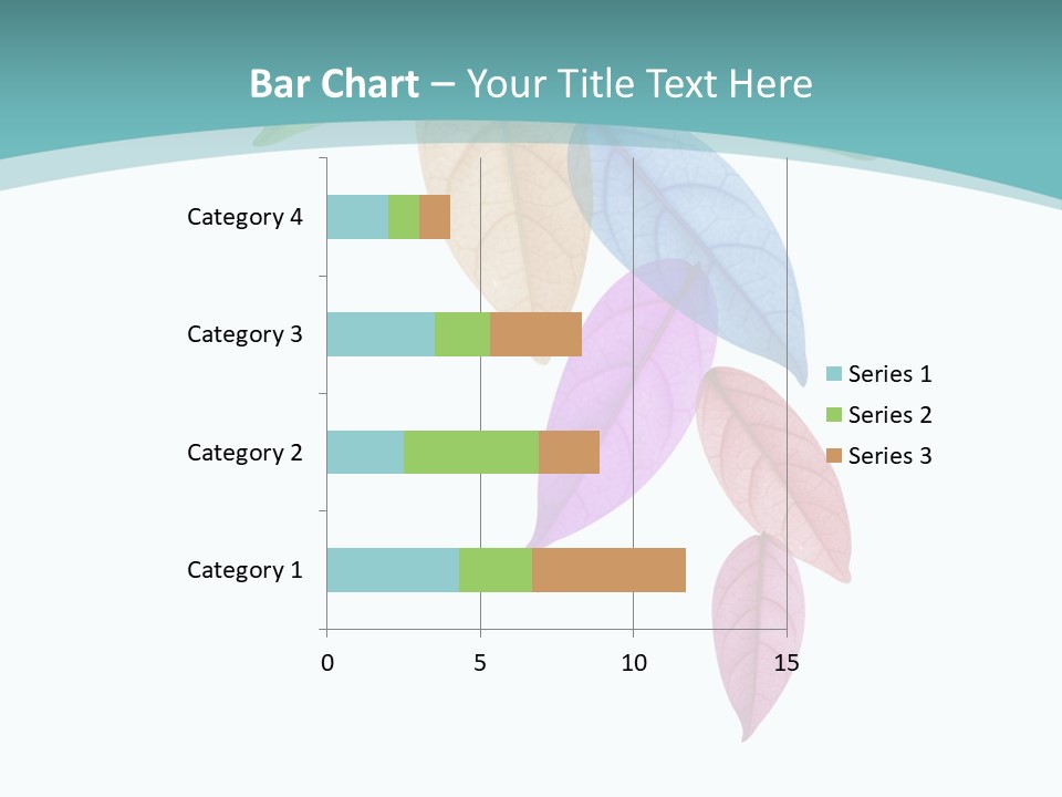 Woman Beach Calm PowerPoint Template