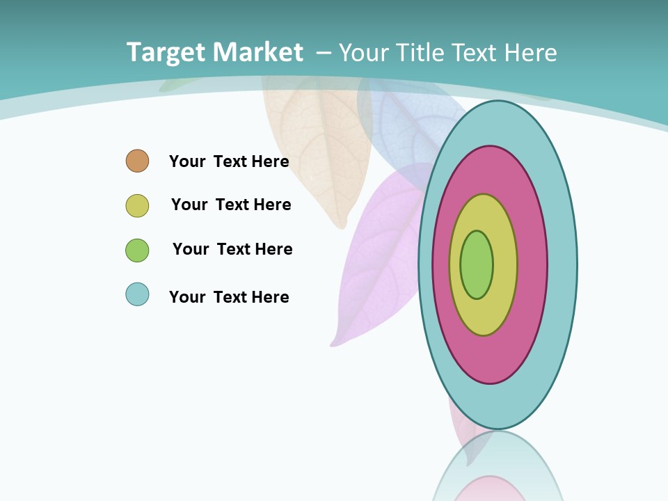 Woman Beach Calm PowerPoint Template