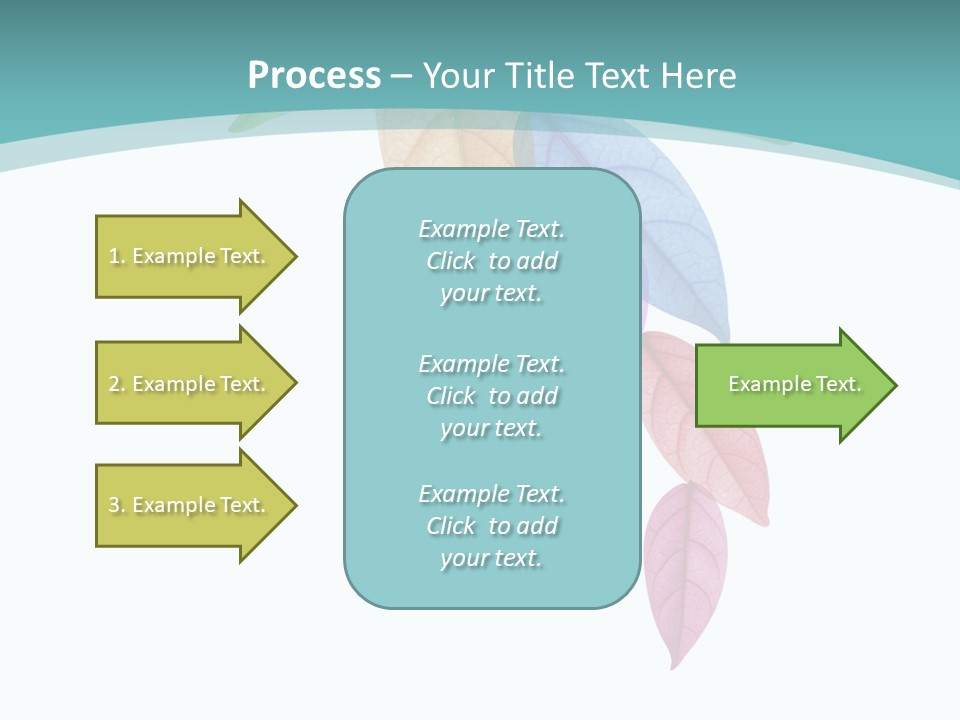 Woman Beach Calm PowerPoint Template