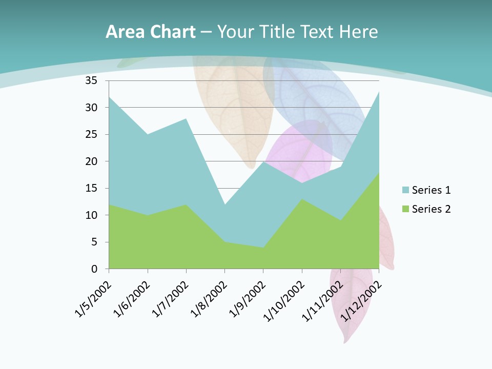 Woman Beach Calm PowerPoint Template