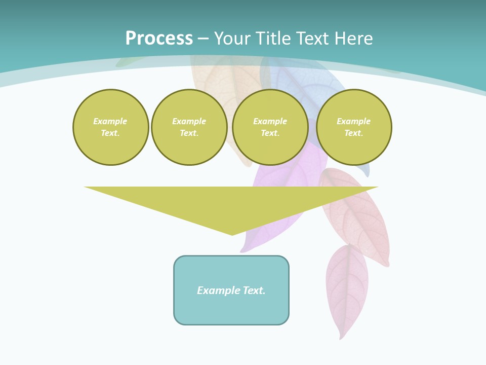 Woman Beach Calm PowerPoint Template