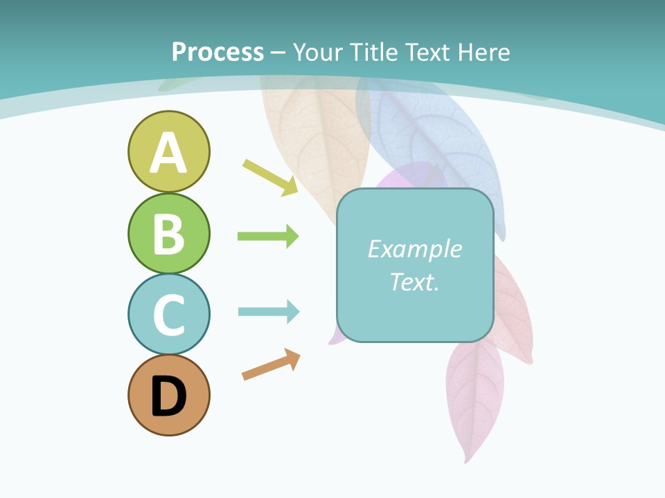 Woman Beach Calm PowerPoint Template