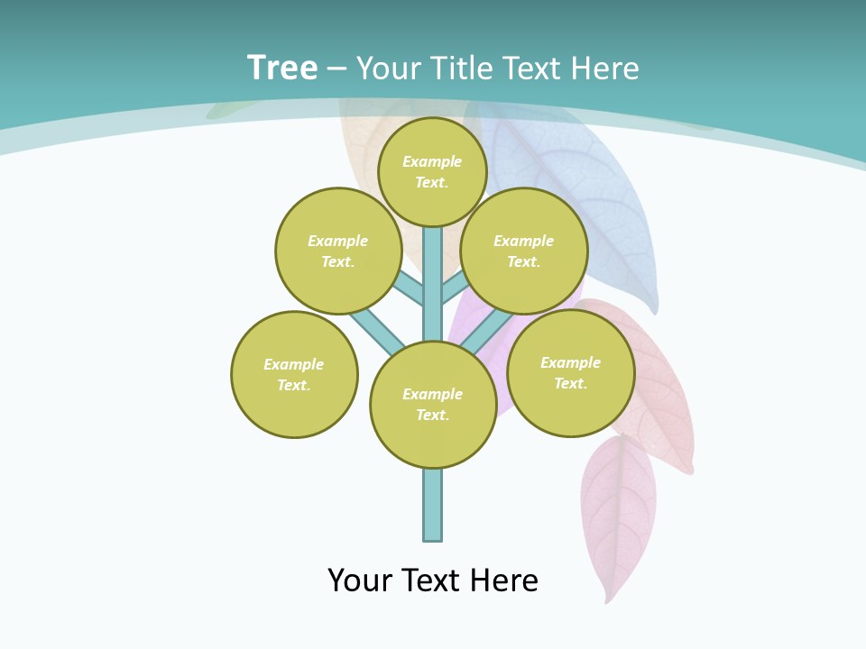 Woman Beach Calm PowerPoint Template