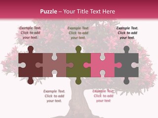 Portrait Elderly Calm PowerPoint Template