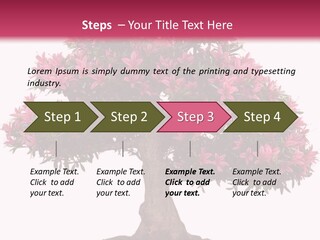 Portrait Elderly Calm PowerPoint Template