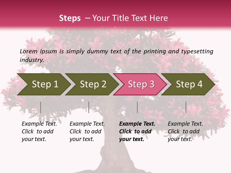Portrait Elderly Calm PowerPoint Template